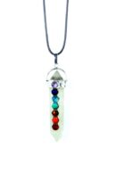 Pendant Chakra Wand Clear Quartz