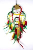Dream Catcher Rasta Colour 9CM