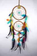 Dream Catcher Brown Double Circle