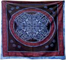 Bedspread Double Celtic Purple
