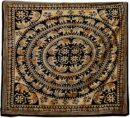 Bedspread Double Elephant Mustard