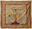 Bedspread Double Tree Brown