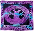 Bedspread Double Celtic Purple