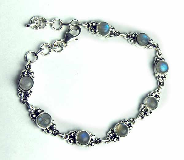 Silver Bracelet Rainbow