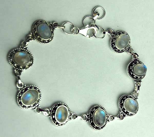 Silver Bracelet Rainbow