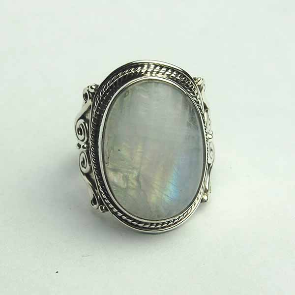 Silver Ring Rainbow Chunky