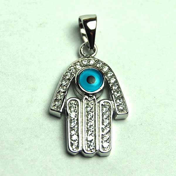 Silver Pendant Fatima Hand