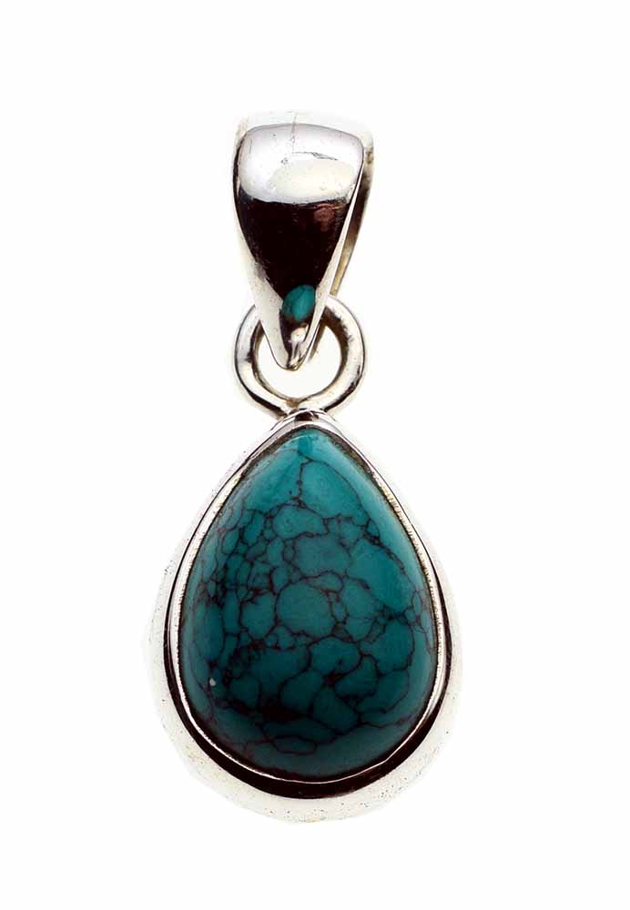 Silver Pendant Turquoise