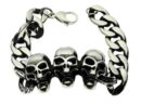 Bracelet Stainless Steel Skull