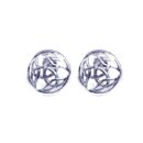 Silver Earring Stud Celtic