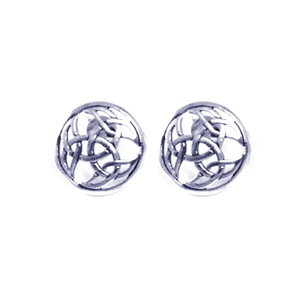 Silver Earring Stud Celtic