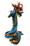 Dragon Coil Wood 12 Inch