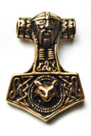 Pendant Bronze Thor Hammer 4cm