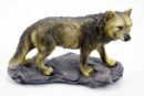 Wolf On Base 21X8.5X14.8cm