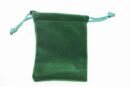 Pouch Velvet Green L9XW6cm 10pcs
