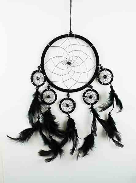 Dream Catcher Black 12cm