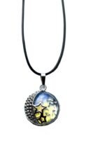 Necklace Moon And Stars Opalite