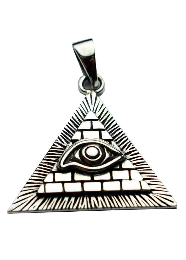 Silver Pendant Illuminati