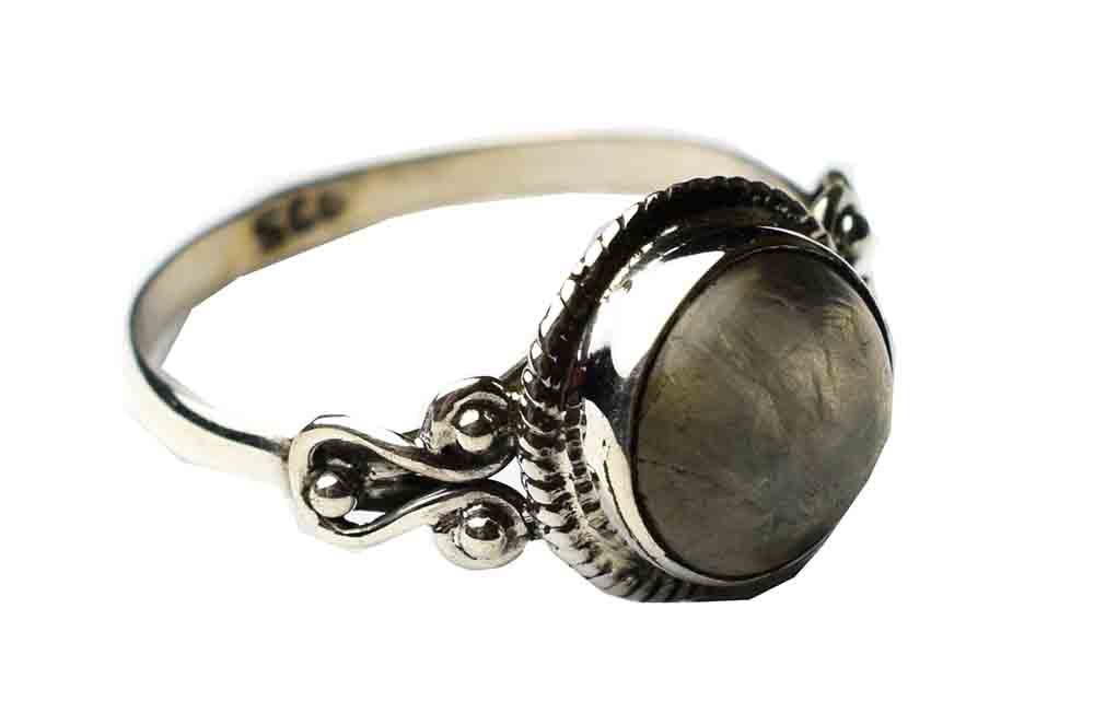 Silver Ring Round Rainbow