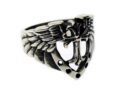 Ring Stainless Steel Cross