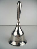 Bell 4" Pentagram Silver Colour