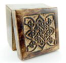 Box Shisham Wood Celtic 4x4 Inches