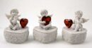 Cherub On Heart Box 6X5X8cm