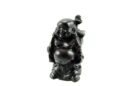 Buddha Happy Standing Red Resin 8.5cm