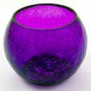 T-Light Holder Purple Circle