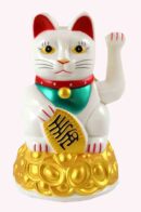 Cat Waving Hand Lucky Cat 16cm