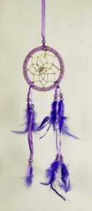 Dream Catcher Purple 3 Inch