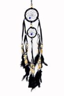 Dream Catcher Black 2 Circles