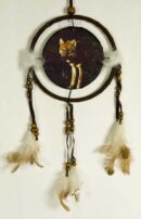 Dream Catcher Wolf Standing 6.5 Inch