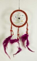 Dream Catcher Bead Red 9cm