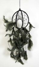 Dream Catcher Double Black H12xd10.5cm