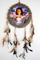 Dream Catcher Turquoise Lady In Clouds 25cm