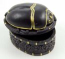 Egyptian Scarab Box 10.5x7.7x7cm