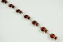 Bracelet Amber Cognac Double Circle