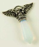 Pendant Skull Wand Opalite