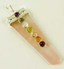 Pendant Rose Quartz Chakra L5.5cm