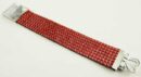 Bracelet Red Heart Clasp