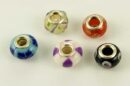 Silver Beads Pack Of 5 Assorted