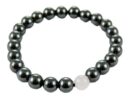 Bracelet Hematite Rose Quartz 8mm