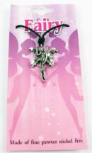 Pendant Pewter Fairy Leaf Wing