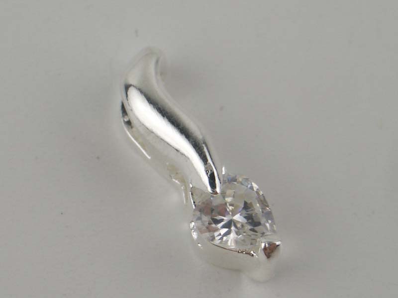 Pendant Silver Heart 13mm