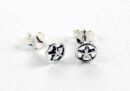 Earring Pentagram In Circle