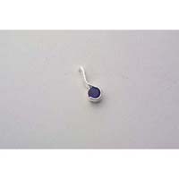 Pendant Silver Stone Circle