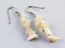 Earring Chip Stones Mother Of Pearl 5x5mm