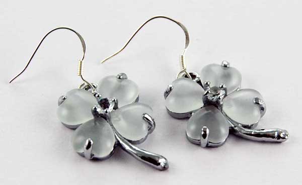 Silver Earring Stone 925 Sterling Silver - Image 3