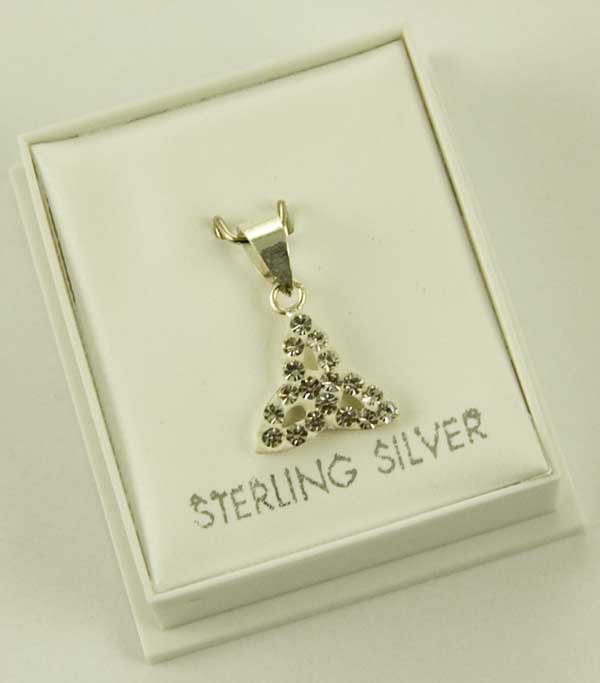 Silver Pendant Triquetra L10mm